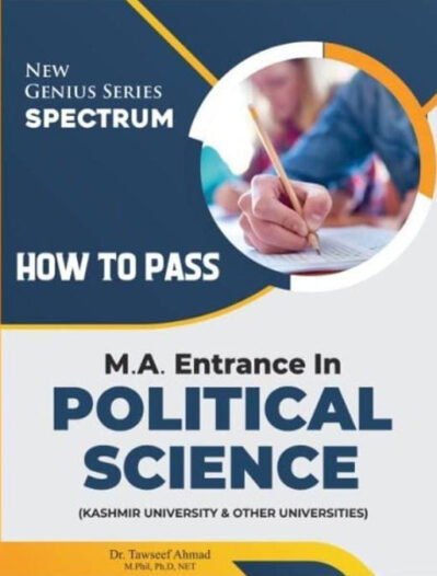 How To Pass M.A Entrance In Political Science